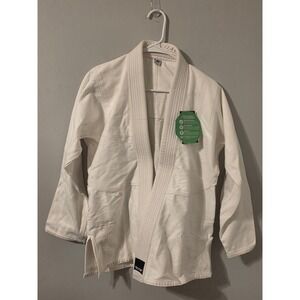 Elite Sports BJJ Gi Jacket Adult A0 White Martial Arts Training Pearl Weave Top